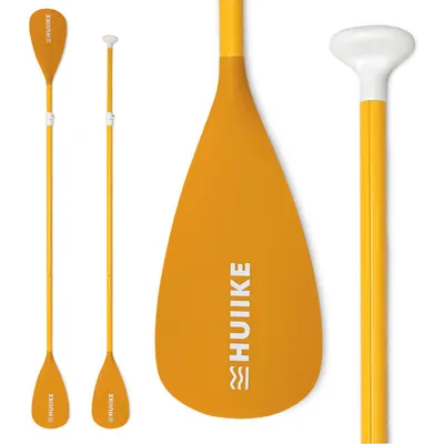 Pagaie SUP 2 în 1 Stand Up Paddle Kayak HUIIKE, Portocaliu, Detasabilă Reglabilă
