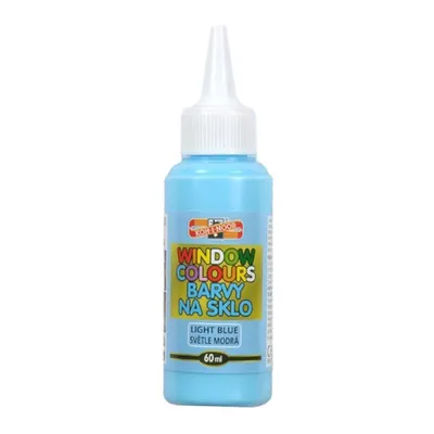 Culoare pentru Sticla, Albastru Deschis, 60 ml