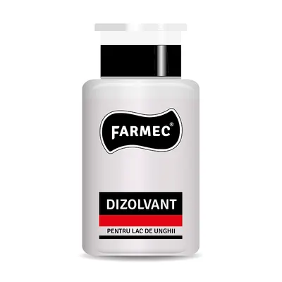 Dizolvant pentru lac de unghii, Farmec | 150 ml