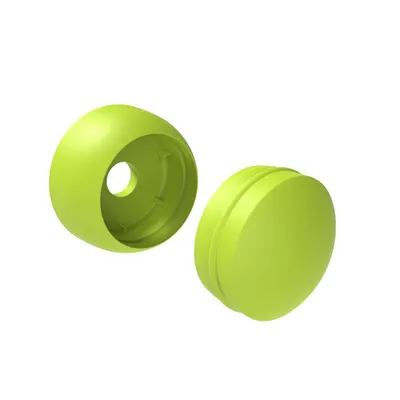 Capac de plastic petru suruburi 12 mm verde KBT