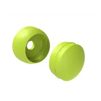 Capac de plastic petru suruburi 12 mm verde KBT