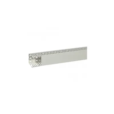 Canal de cablu Transcab - 80x80 mm - light gri halogen free