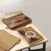 vidaXL Panouri de decor 150 buc. Stejar fumuriu 21 x 30 x 0,27 cm