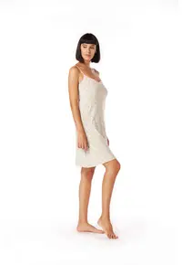 Pijama dama din modal - CNV05IMP - - Bej