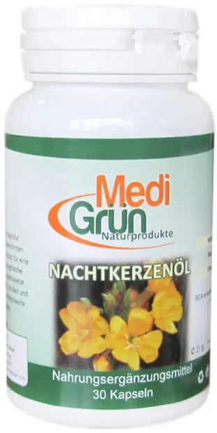 Ulei de luminiță de seară, 500 mg, 30 capsule, Medi Gruen