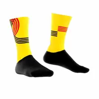 Cycling Socks Summer Technical Unisex - Official Team Belgium Yellow