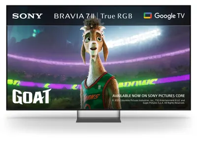 Televizor smart Sony - BRAVIA 7 II, True RGB, 50", 4K, RGB LED, XR Processor AI, 120Hz, Dolby Vision/Atmos, PS5 compatible, K50XR79M2PB, Google TV, 2026, negru