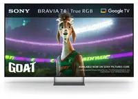 Televizor smart Sony - BRAVIA 7 II, True RGB, 50", 4K, RGB LED, XR Processor AI, 120Hz, Dolby Vision/Atmos, PS5 compatible, K50XR79M2PB, Google TV, 2026, negru