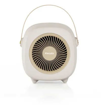 Purificator de aer AlecoAir P13 Retro, Portabil, Baterie 2600 mAh, Lampa UV-C, Filtru True HEPA si Carbune Activ, Ionizare