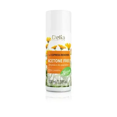 Dizolvant fara acetona Natural Nails, 100ml, Delia Cosmetics