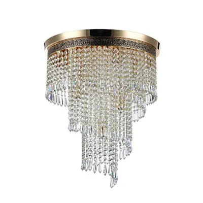 Lustra Cascade - H(min) 500mm, H(max) 500mm, ⌀ 420mm , 7 X E14 (60W), Metal, IP20, 6.65kg