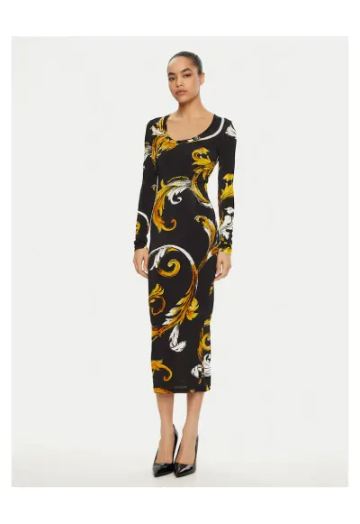 Rochie casual dama culoare neagra