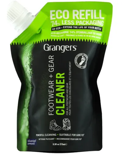 Detergent de curățare Grangers - Footwear + gear cleaner eco refill, 275 ml