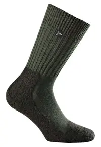 Sosete lungi unisex pentru trekking 174121 - Verde