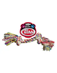 PET NOVA DOG LIFE STYLE Jucarie de sfoara pentru caini, din bumbac 25cm Superdental