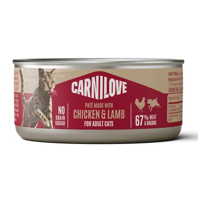 Carnilove Cat Can Pate Chicken & Lamb 100 g