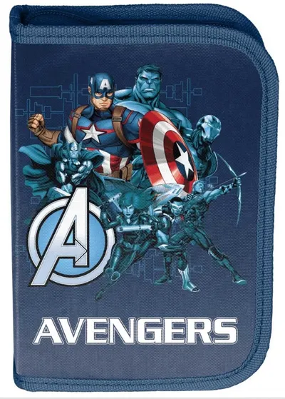 Penar școlar echipat Paso Avengers - Cu 1 fermoar