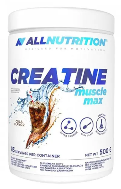 Creatine Muscle Max, cola, 500 g, AllNutrition