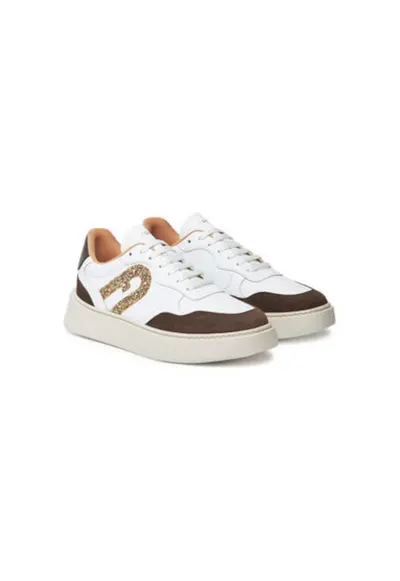 Pantofi sport dama - YI07SPT BX4080 PT - Piele naturala - Alb