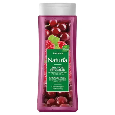 Gel de dus Cirese si Coacaze Naturia, Joanna | 300 ml
