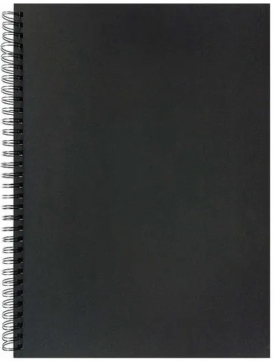 Caiet de schițe Winsor & Newton Black Paper - A3, 40 de foi