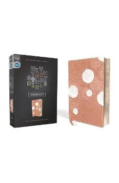 Niv, Teen Study Bible, Compact, Leathersoft, Peach, Comfort Print