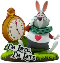 Statuetă ABYstyle Disney: Alice in Wonderland - White rabbit, 10 cm