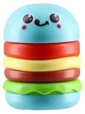 Ascuțitoare cu gumă Junior - Dos 116, burger, asortiment
