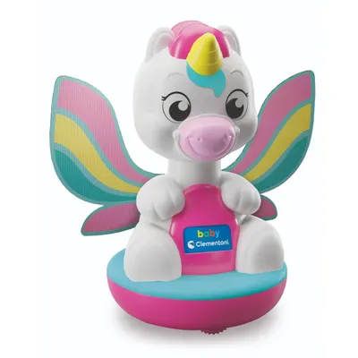 Jucarie bebelusi, Clementoni Baby, Spin&Dream, Unicorn si Dragon