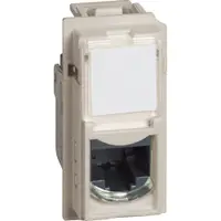 Priza date RJ45 Cat5e Utp Bticino Living Now KM4279C5E, nisip