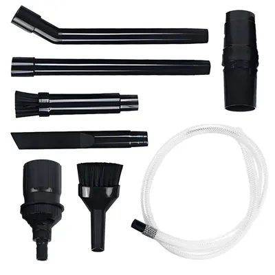 Set 8 Mini Accesorii NewEvo pentru Aspiratoare cu Diametru 30mm, 32mm, 35mm, 38mm, Montare Universala, Adaptoare Incluse, Perfect pentru Spatii Mari