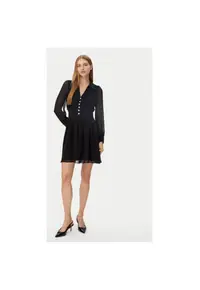 Rochie dama - 305253491 - Poliester - Negru - Negru