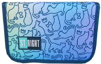 Penar St. Right Ombre Cats - Cu 1 fermoar și 2 aripi