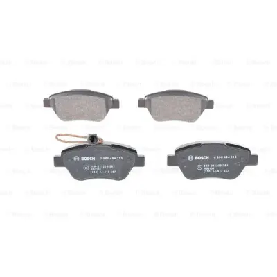 Set placute frana, frana disc BOSCH 0 986 494 113