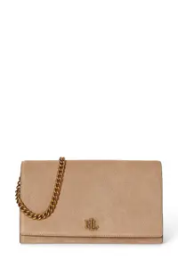 Lauren Ralph Lauren geantă crossbody pentru femei din piele întoarsă