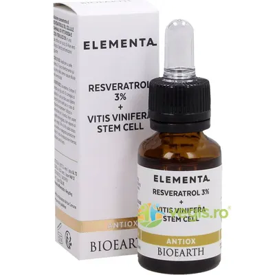 Ser cu Resveratrol 3%, Celule Stem si Acid Ferulic Elementa 15ml