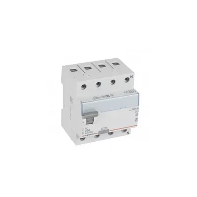 Intrerupator diferential RCCB TX³ - 4P 400 V~ - 30 mA - 25 A - AC type - neutral on right-hand - no aux