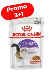 Royal Canin Felin Plic Sterilised 85 g Promo 3+1