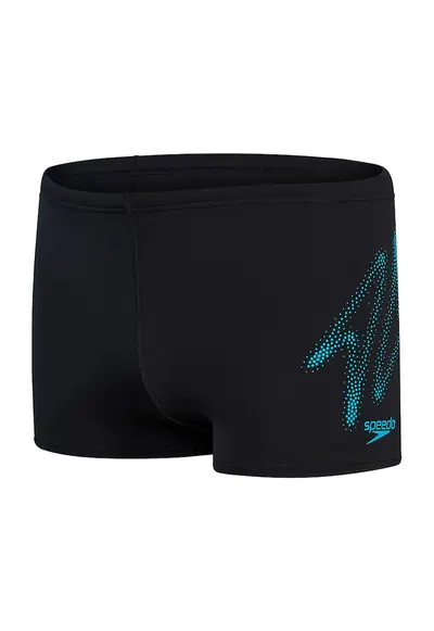 Boxeri inot barbati Hyperboom negru/albastru