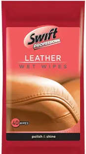 Șervețele umede pentru curățarea pielii Swift - Polish & Shine, 40 buc