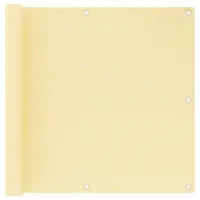 Gossi paravan de balcon, bej, 90x500 cm, hdpe