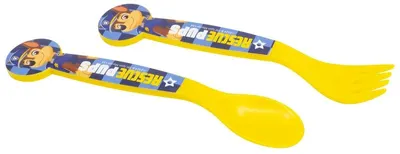 Ustensile din polipropilenă Stor - Paw Patrol Boy Rescue Pups, 2 buc