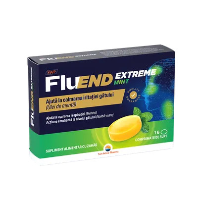 FluEnd Extreme, Sun Wave Pharma | 16 comprimate