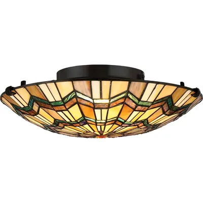 Corp de iluminat decorativ pentru exterior, Alcott 2 Light Flush Mount