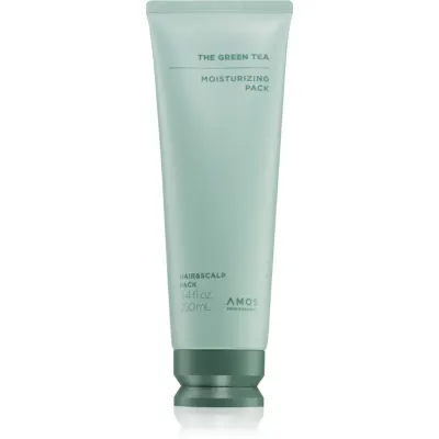 AMOS PROFESSIONAL The Green Tea Moisturizing Pack ro balsam hidratant impotriva caderii parului 250 ml