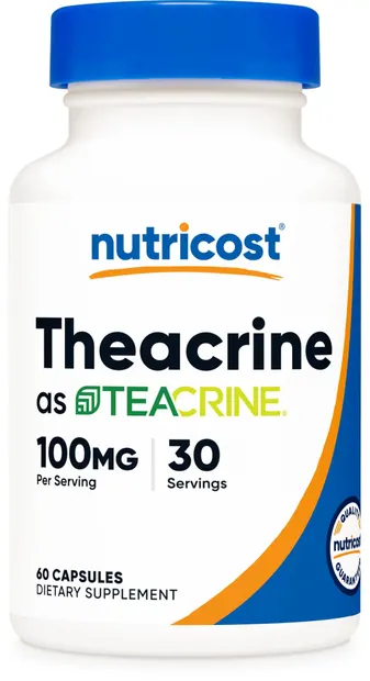 TeaCrine, 60 capsule , Nutricost