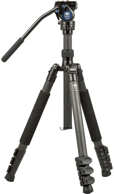 Stativ SIRUI - ET-2204, cu cap VH-5, 13.5-145cm, negru