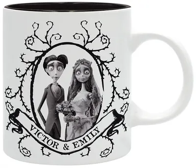 Cană ABYstyle Animation: Corpse Bride - Victor & Emily