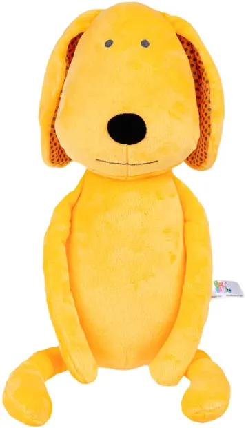 Jucărie moale de îmbrățișat Bali Bazoo - Dog, 58 cm, portocalie