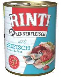 RINTI Kennerfleisch Hrana umeda penru caini, cu peste marin 800 gr
